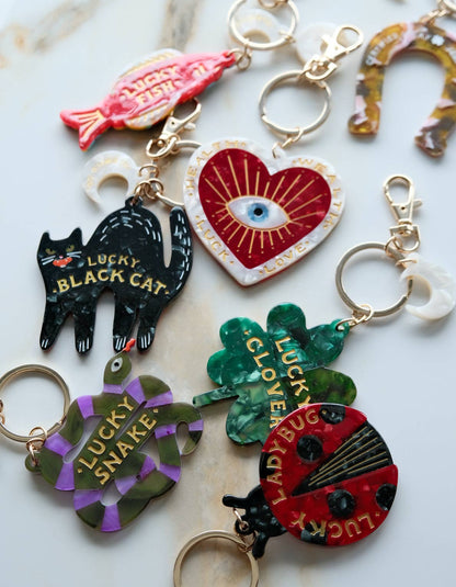 Lucky Bag Charm | Black Cat