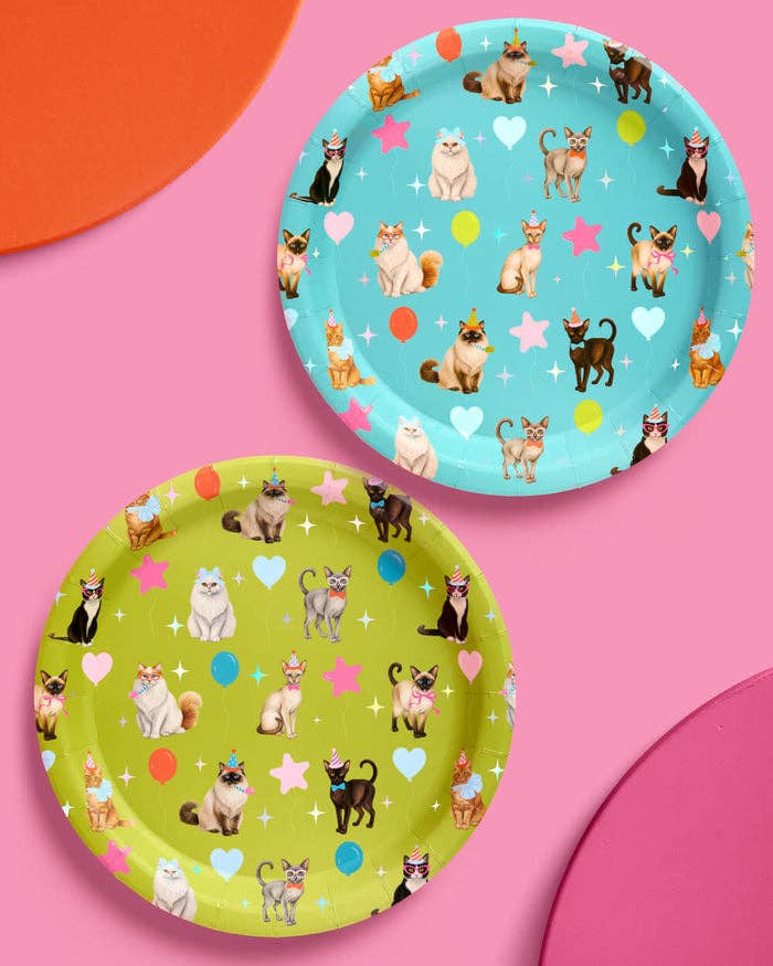 xo, Fetti Cat Plates