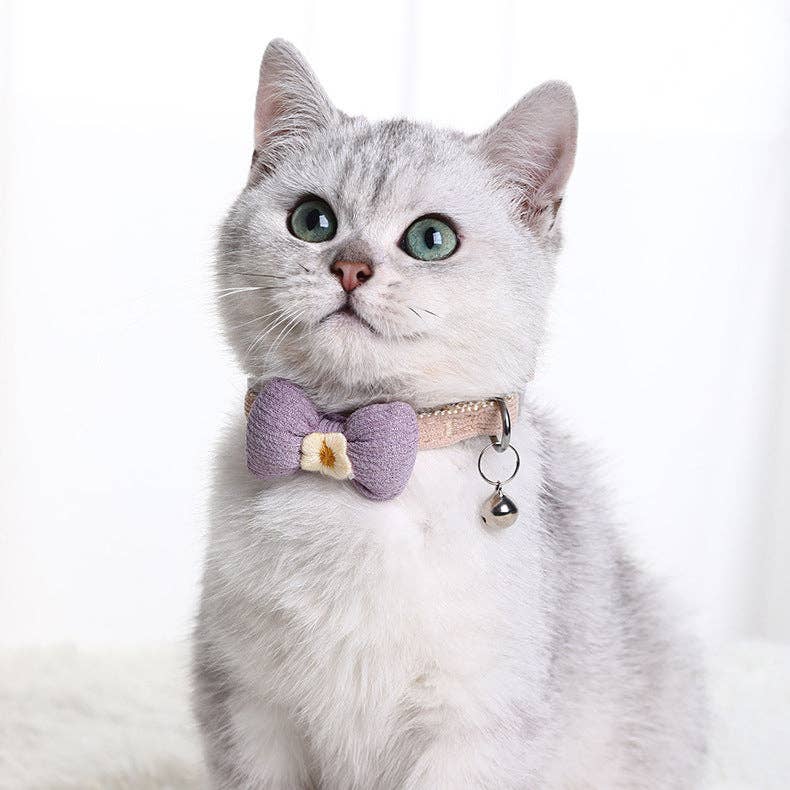 Cheerhunting - Mokka - Adjustable Cat Collar Bowtie