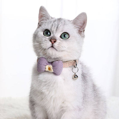 Cheerhunting - Mokka - Adjustable Cat Collar Bowtie