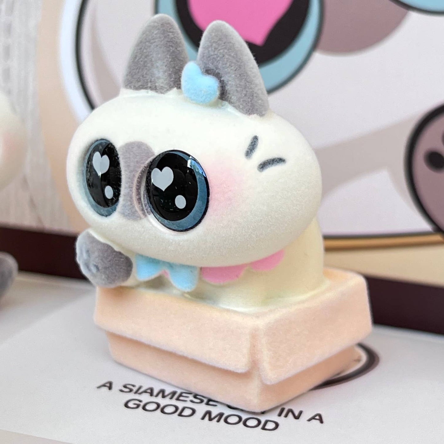 Big Eyed Cat Figurine Blind Box