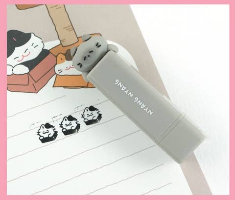 Mini Stamp – Cute Cat-Themed Stamps - Nyang