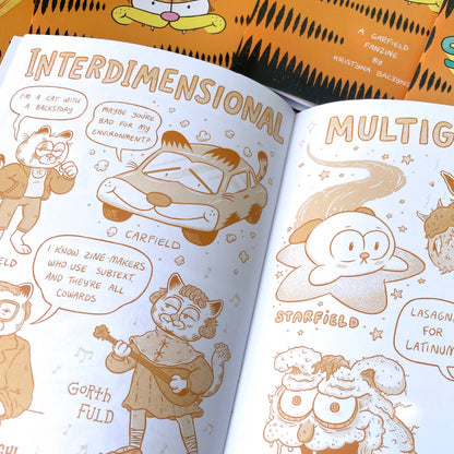Snarkfield: A Garfield Fanzine by Kristyna Baczynski