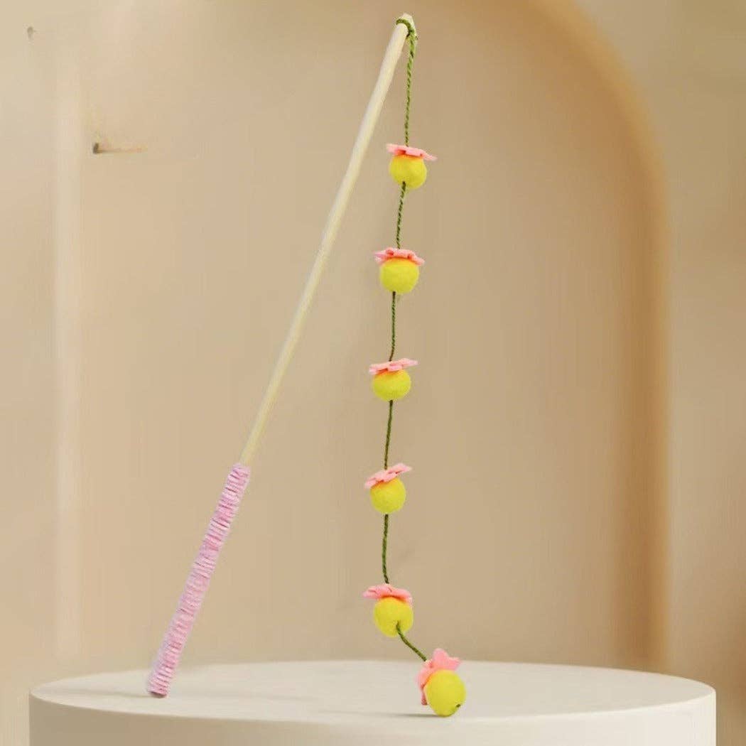 Garden Beads Wand Cat Toy