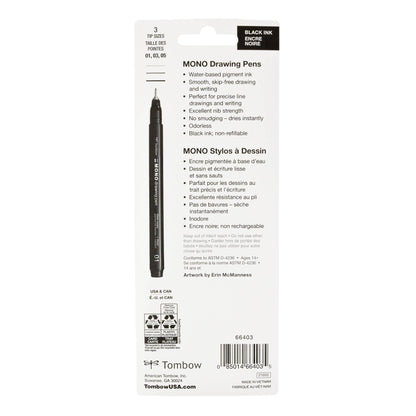 MONO Drawing Pens - 3-Pack