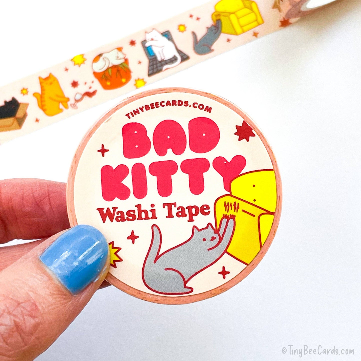 Bad Kitty Washi Tape