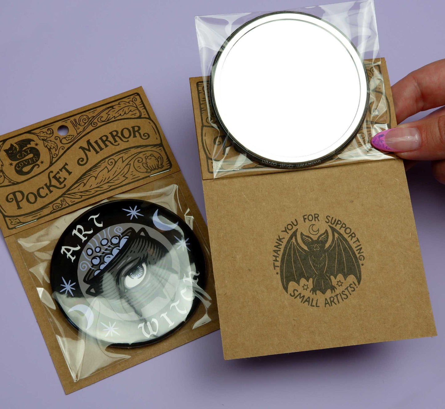 Magickal Protection - Pocket Mirror