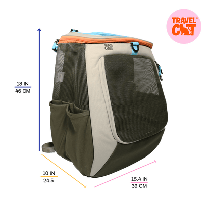 "The Navigator" Convertible Cat Backpack for Adventurous Cats and Humans