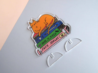 Acrylic Cat Desk Ornament Standee Trinket