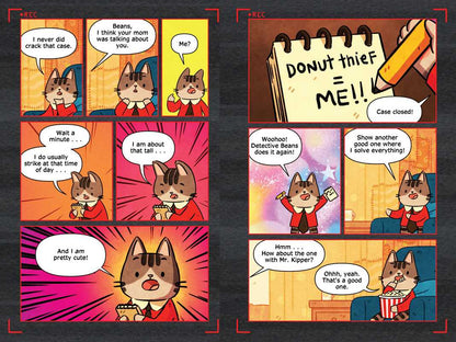 Simon & Schuster - Detective Beans: Adventures in Cat Town by Li  Chen