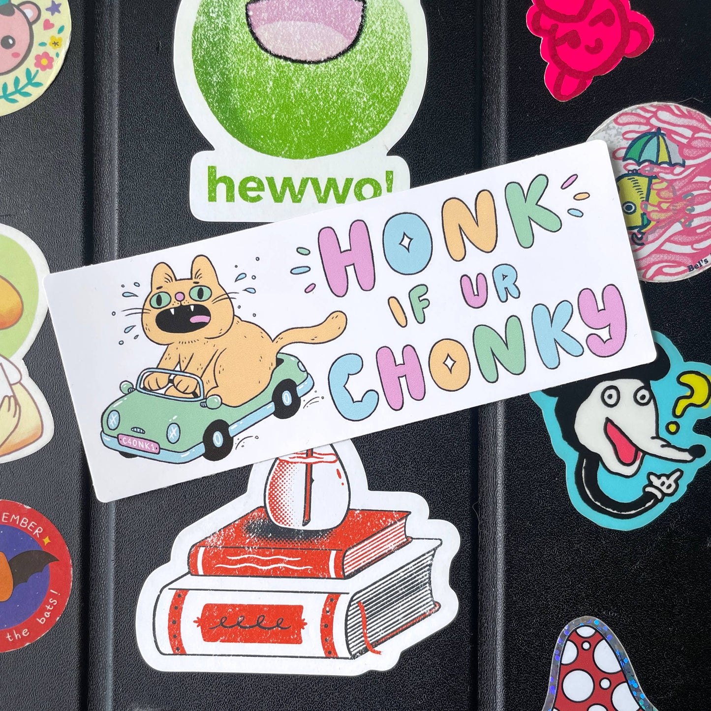 Honk If UR Chonky sticker