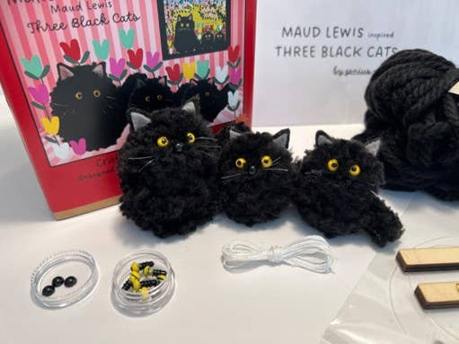 Genius Premium Craft - Maud Lewis-Inspired DIY Fiber Art Kit