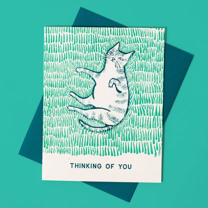 Thinking of You - Risograph Card