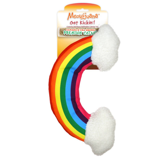 Pet Palette Distribution - Meowijuana Get "Kickin'" - Rainbow Kicker Cat Toy