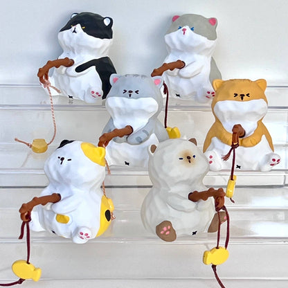 BCmini - 71322 Fishing Cat Family Blind Box-6