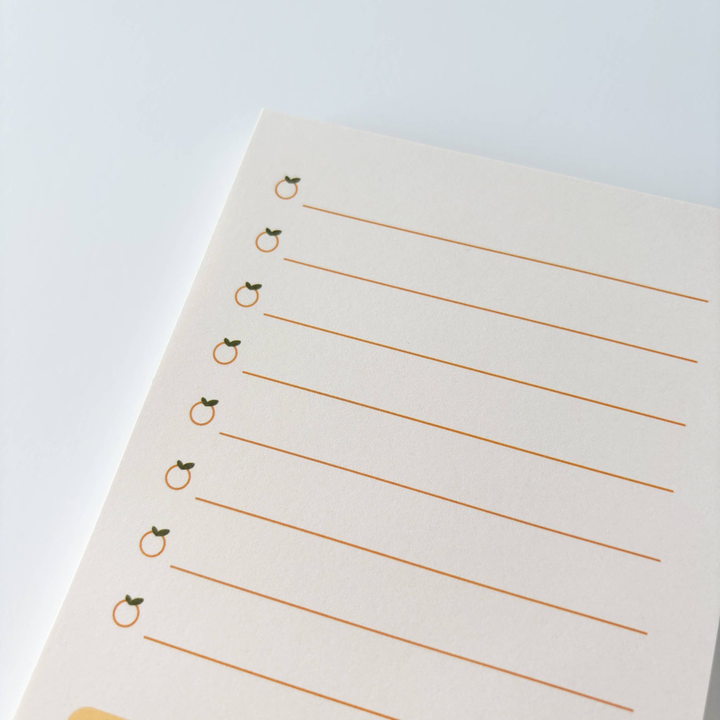 Orange Cat Notepad - Memopad