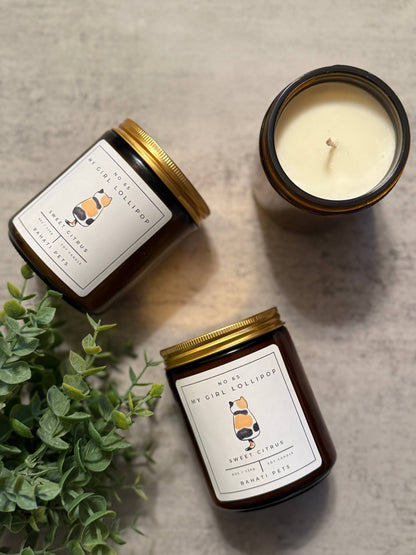 My Girl Lollipop 8-ounce 100% Soy candle