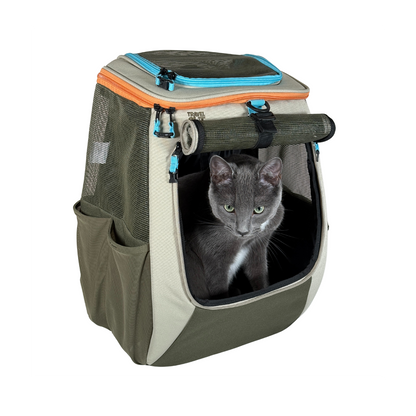 "The Navigator" Earth Convertible Cat Backpack - For Adventurous Cats and Humans