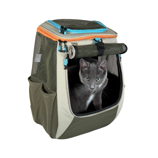 "The Navigator" Earth Convertible Cat Backpack - For Adventurous Cats and Humans