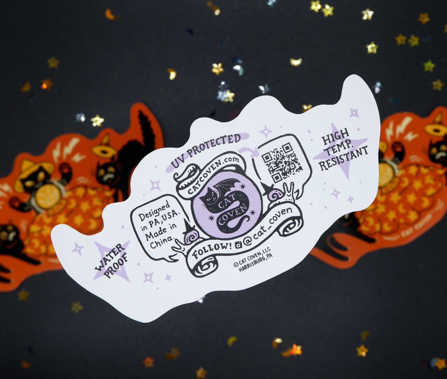 Cat Coven - Séance Fright - Sticker