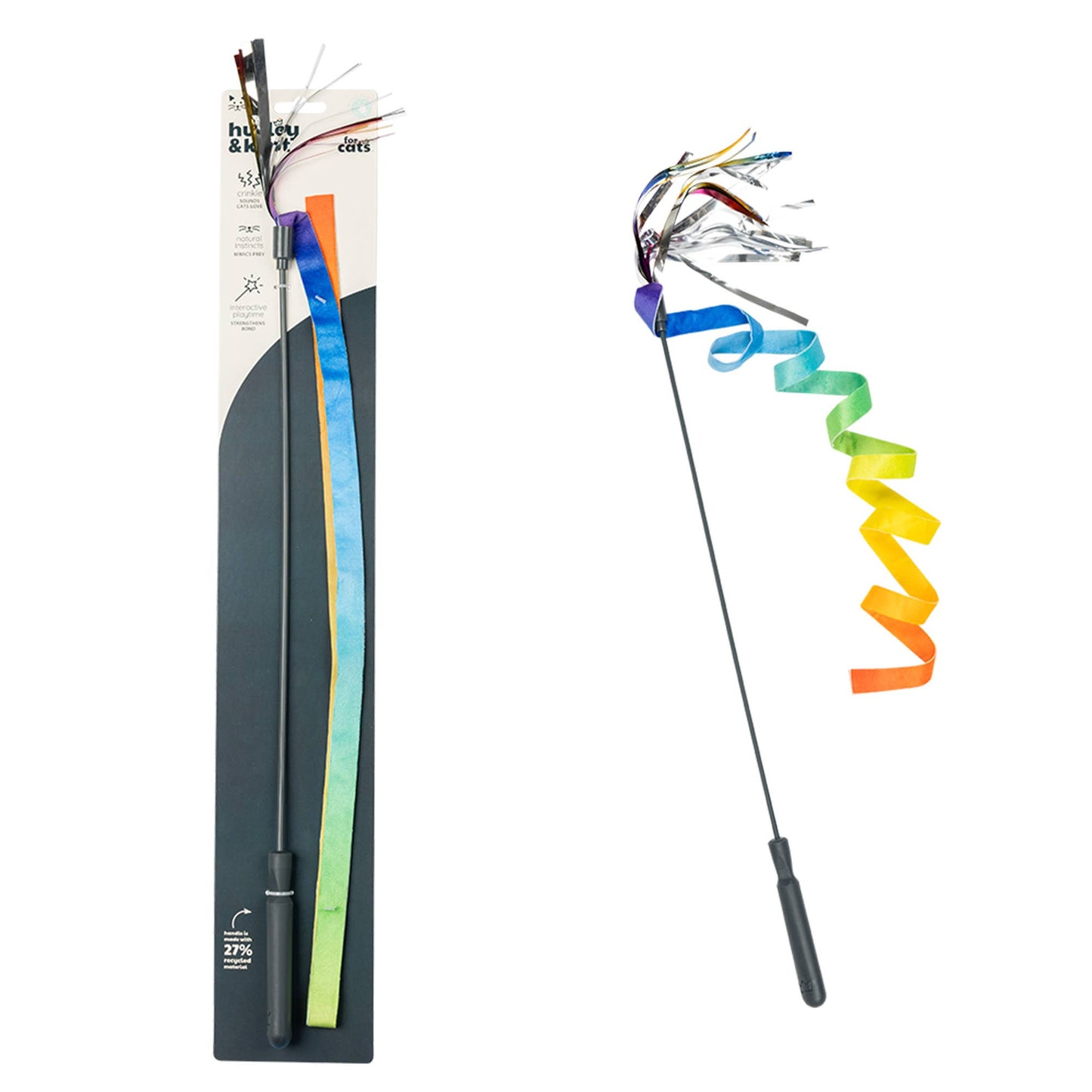 Dance & Lure Rainbow Wand Cat Toy