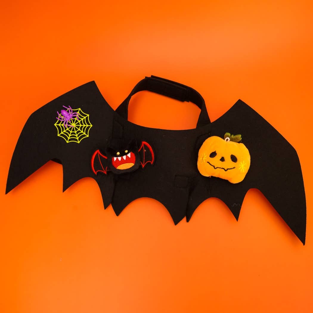 Halloweek - Halloween Bat Wings Cartoon Pet Collar