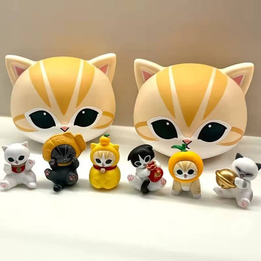 MOFUSAND Fortune Neko Series Figures Blind Box (4*3 pcs)