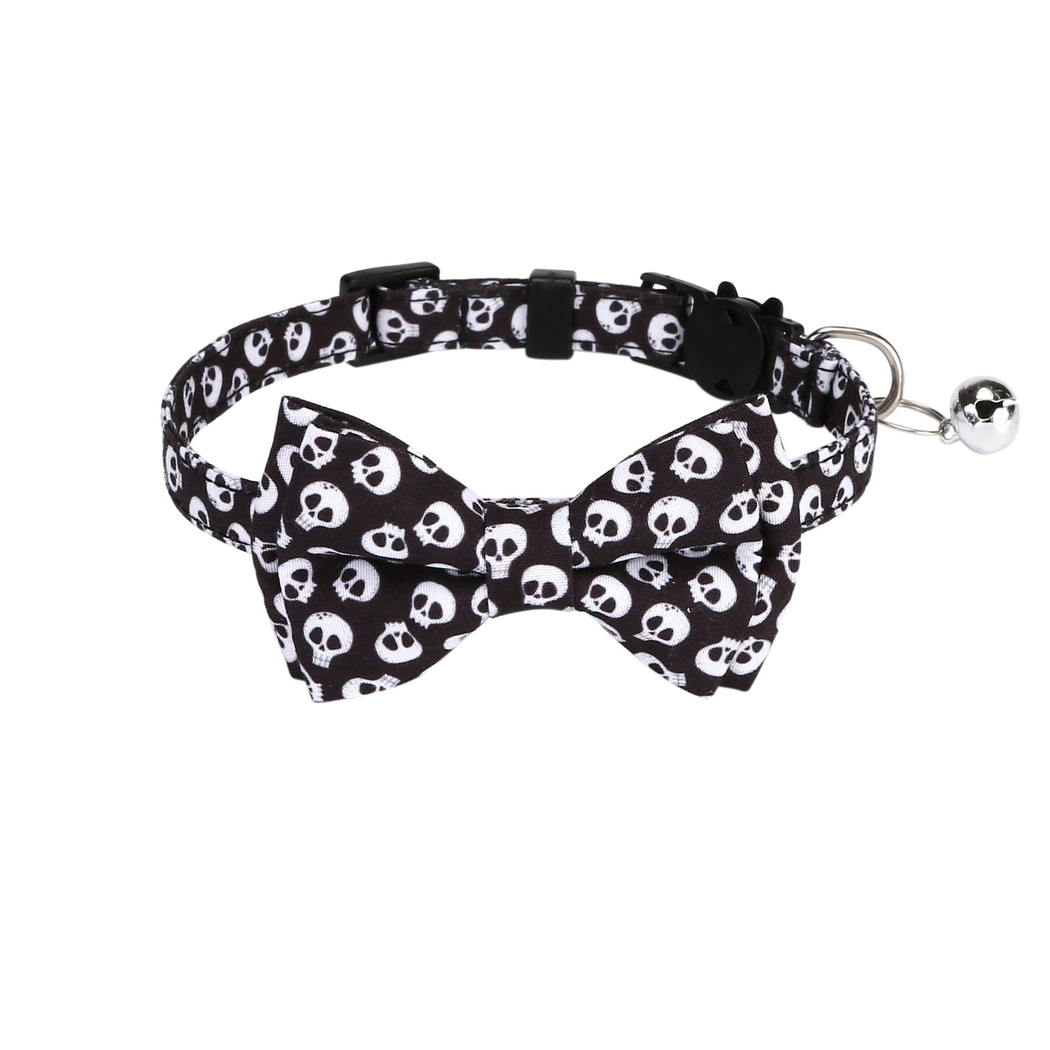 Halloween Breakaway Cat Bowtie Collar