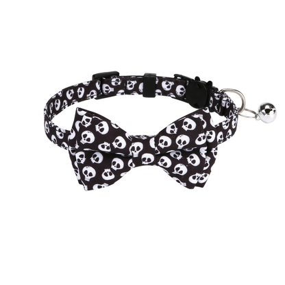 Halloween Breakaway Cat Bowtie Collar