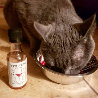Cat Wine Pinot Meow Liquid Catnip For Cats