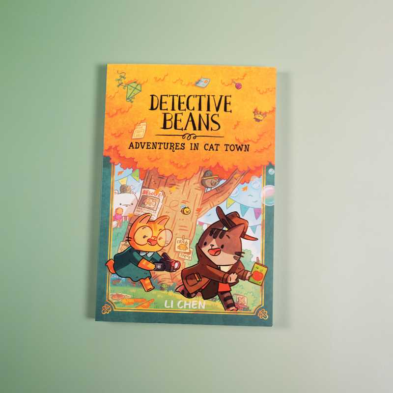 Simon & Schuster - Detective Beans: Adventures in Cat Town by Li  Chen