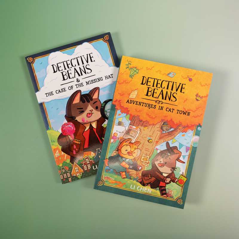 Simon & Schuster - Detective Beans: Adventures in Cat Town by Li  Chen