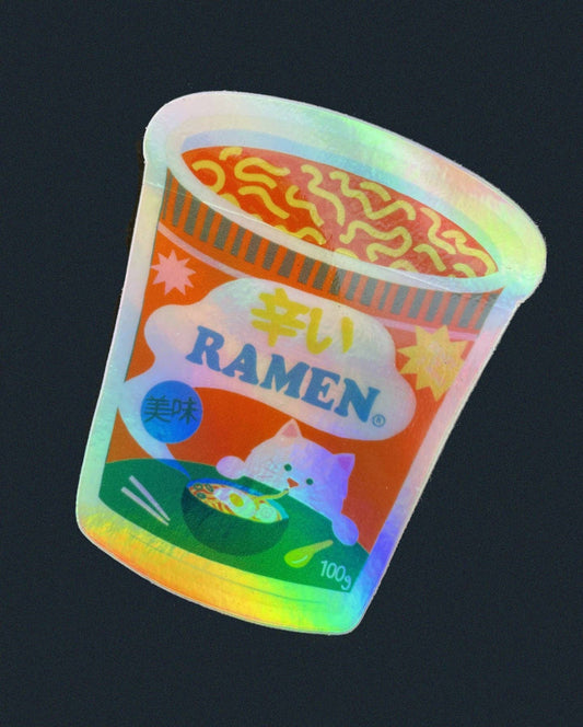 naomi wilkinson illustration - Ramen Sticker