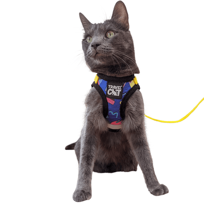 True Adventurer Reflective Cat & Kitten Harness and Leash