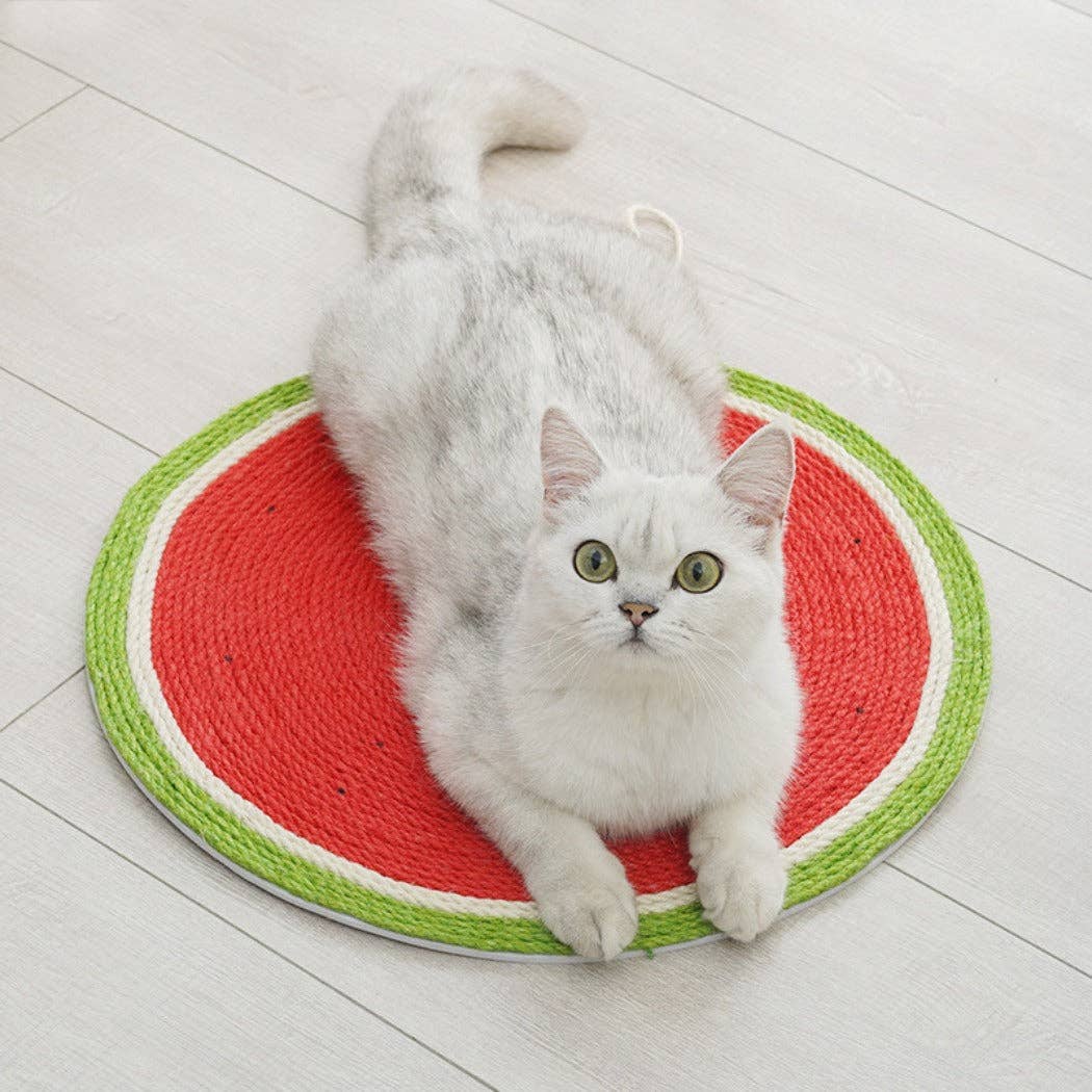 Cheerhunting - Cauli - Watermelon Cat Scratcher Mat