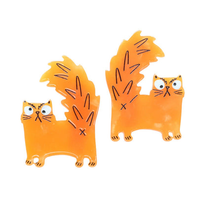 Azz Hole Angry Cat Hair Slide Clips