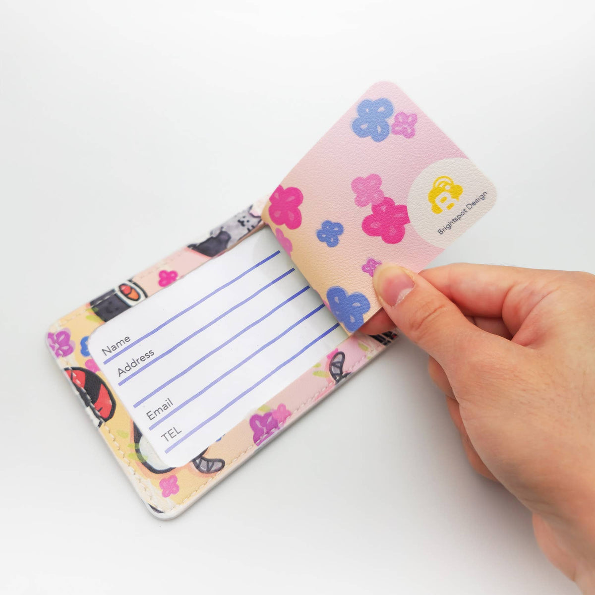 Cat Maki Luggage Tag