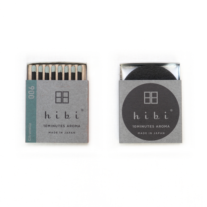 Hibi Incense Matches (Box of 8)