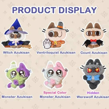 NOBEKO MAGICAL AZUKISAN MAGNETIC PLUSH PENDANT BLIND BOX