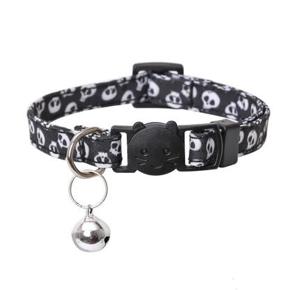 Halloween Breakaway Cat Bowtie Collar