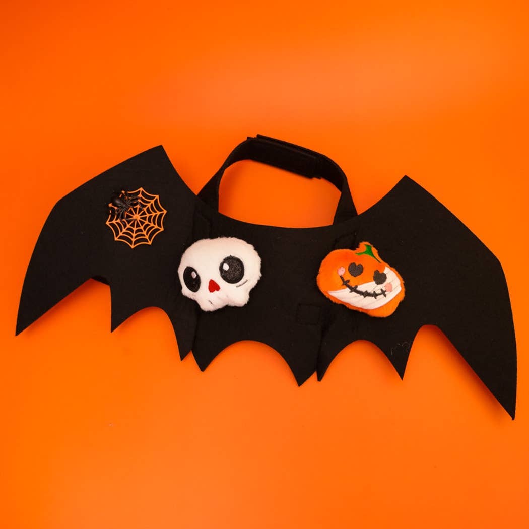 Halloweek - Halloween Bat Wings Cartoon Pet Collar