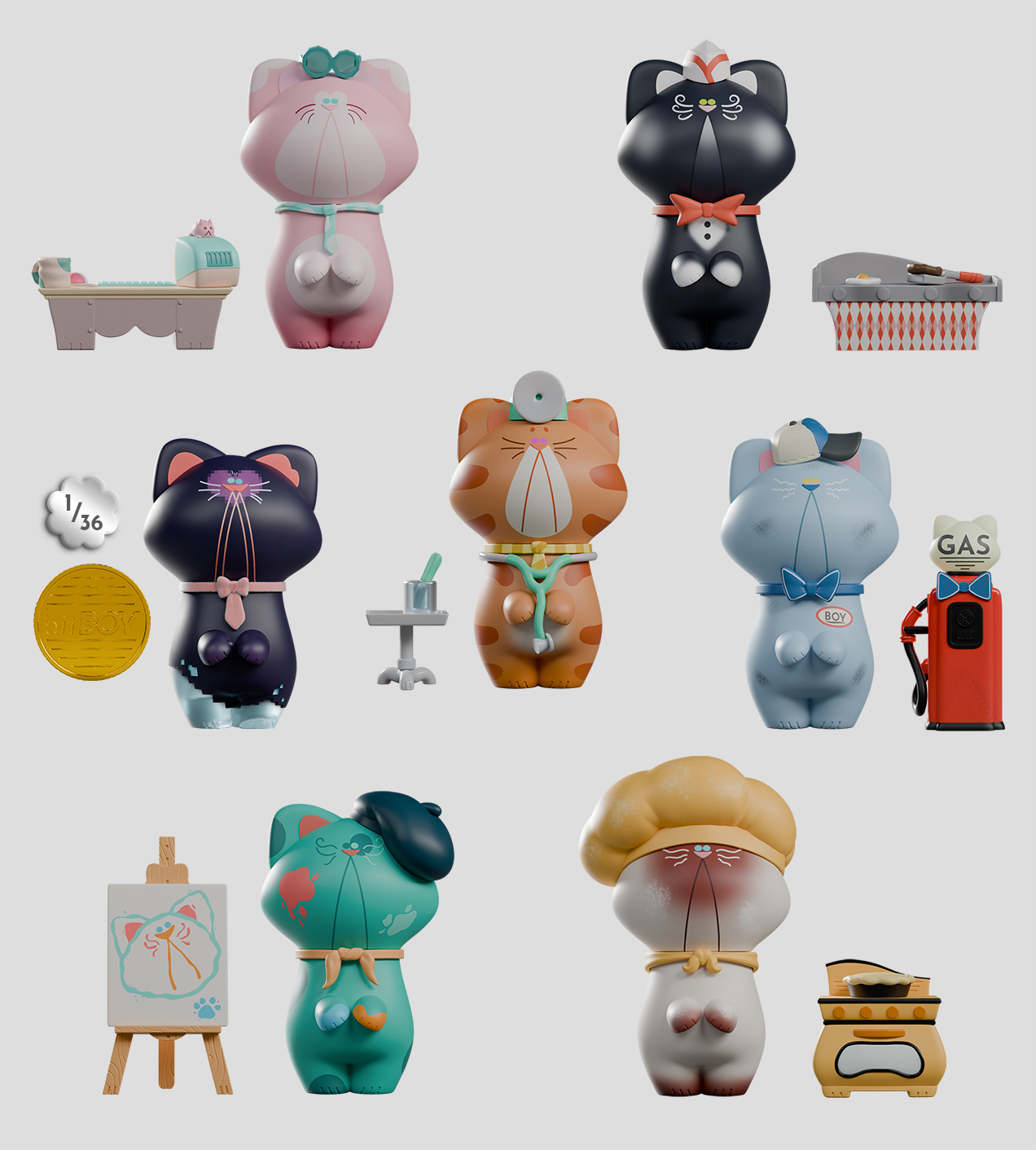 Business Boy blind box