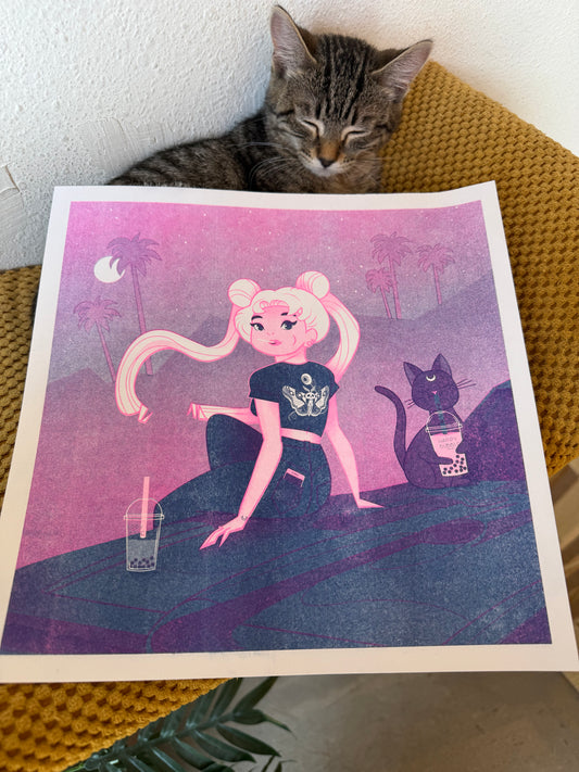 Sailor Moon in LA by Cult Fiction Press