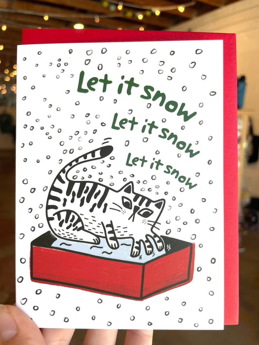 Let It Snow Card