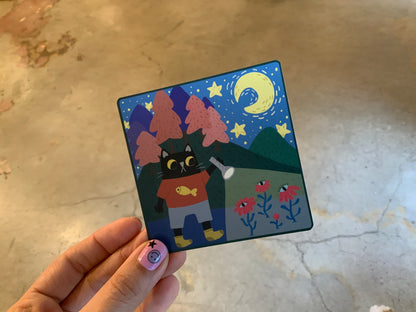 On Cloud Nine Kitty Socks