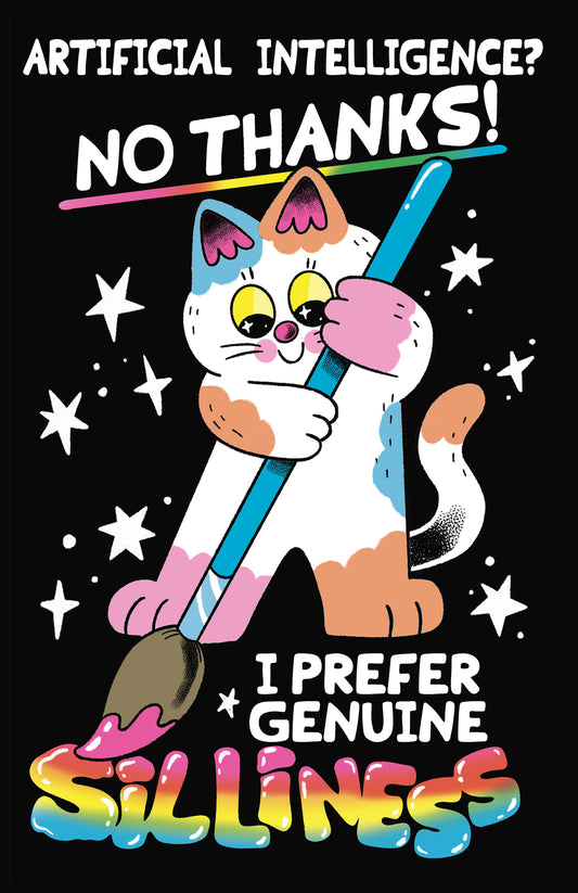 "AI? No Thanks!" by Pinkgabbercat