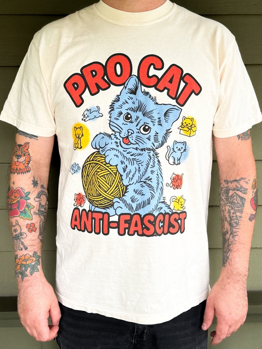 Pro Cat, Anti Fascist shirt