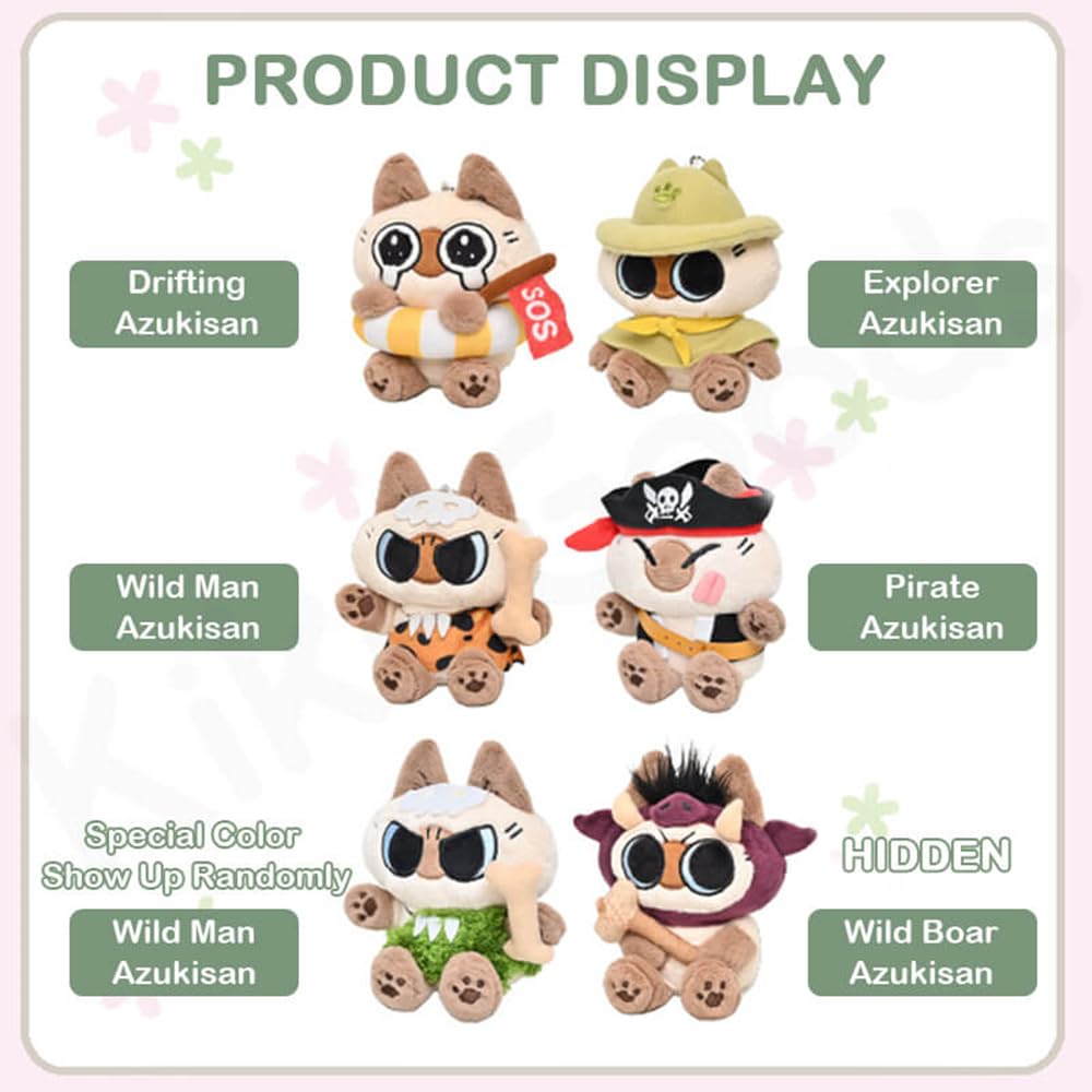 Nobeko Azukisan Island Travelogue plush Blind Box