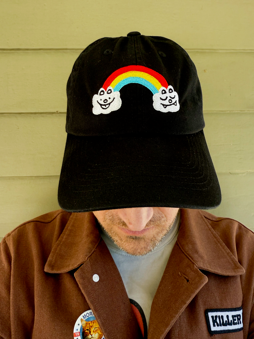 Rainbow Friends Cool Cat hat