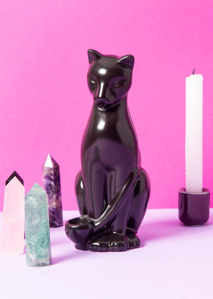 Black Cat Ceramic Pipe